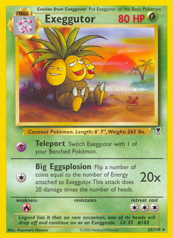 Exeggutor (23/110) - Legendary Collection Pokémon Card