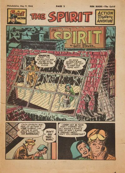 Spirit Section #5/9/1948 Comic