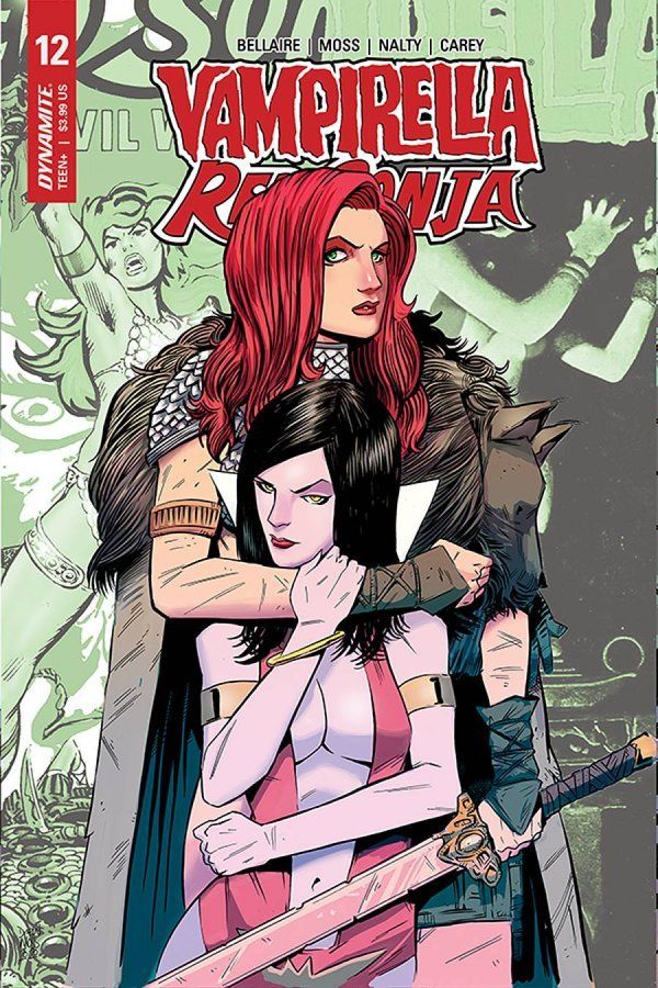 Vampirella/Red Sonja #12 (Cover E Moss)