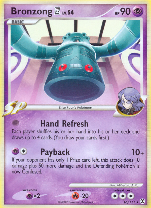 Bronzong E4 (16/111) - Rising Rivals Pokémon Card