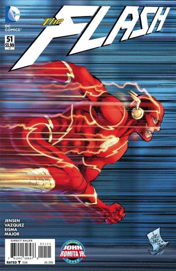 Flash #51 (Romita Variant Cover)