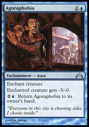 Agoraphobia (Gatecrash) Trading Card