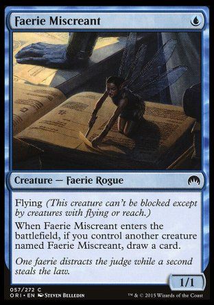 Faerie Miscreant (Magic Origins) Trading Card