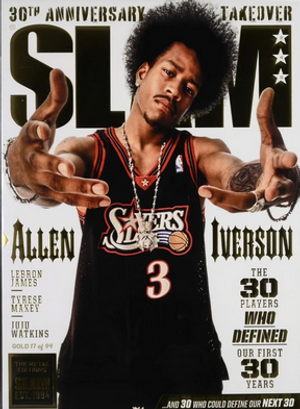 Slam #248 (Iverson Gold Metal Edition)