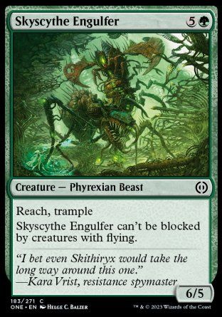 Skyscythe Engulfer (Phyrexia: All Will Be One) Trading Card