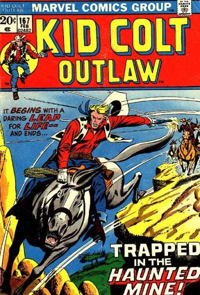 Kid Colt Outlaw #167 Comic