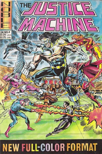 Justice Machine #4 Comic
