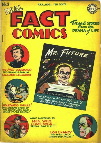 Real Fact Comics #3 Comic
