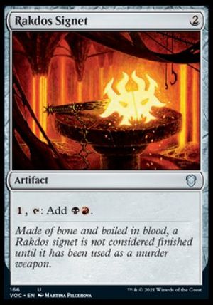 Rakdos Signet (Innistrad Crimson Vow Commander Decks)