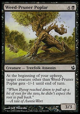 Weed-Pruner Poplar (Morningtide) Trading Card