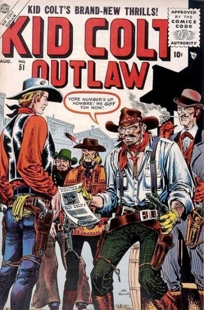 Kid Colt Outlaw #51 Comic