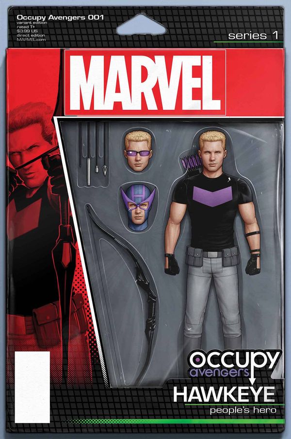 Occupy Avengers #1 (Christopher Action Figure Variant)