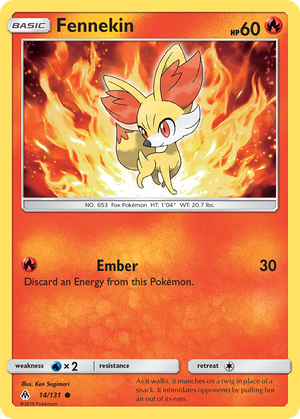 Fennekin (14/131) - Forbidden Light