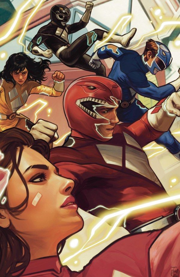 Mighty Morphin Power Rangers #1 (H 1:25 INCV Variant Full Art Tomaselli) Comic