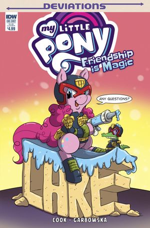My Little Pony Deviations #1 (Mash-up Variant)