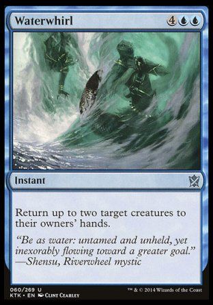 Waterwhirl (Khans of Tarkir) Trading Card