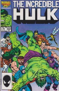 Incredible Hulk 325 1986 Value Gocollect