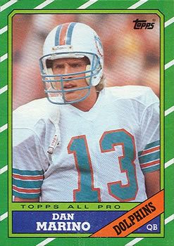 Dan Marino 1986 Topps #45 Sports Card