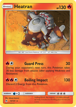 Heatran (13/131) - Forbidden Light