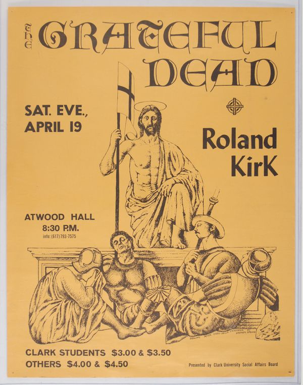 Grateful Dead Atwood Hall Clark University 1969