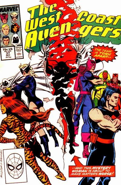 West Coast Avengers #37 Comic