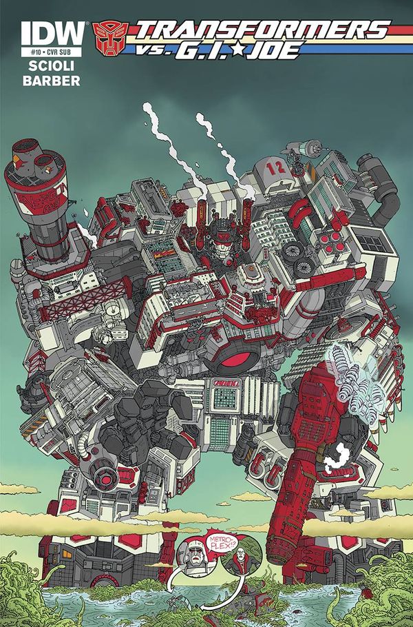 Transformers Vs G.I. Joe #10 (Subscription Variant)