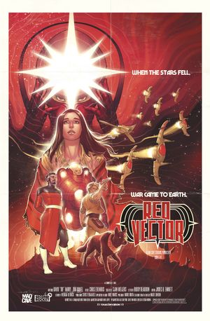 Red Vector #1 (Cvr B Meghan Hetrick Variant)