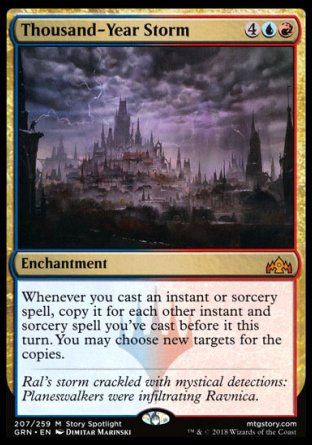 Thousand-Year Storm (Guilds of Ravnica) Trading Card