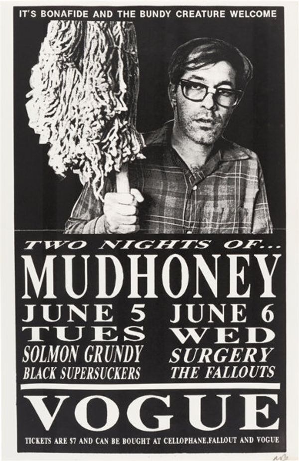 Mudhoney Vogue Theatre 1990