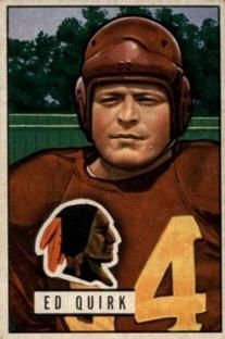 Ed Quirk 1951 Bowman #107 Sports Card