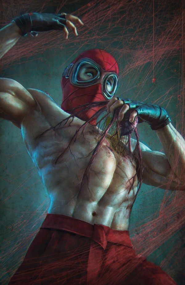 Midnight Spider-Man #1 (Tiago da Silva Virgin Variant) Comic
