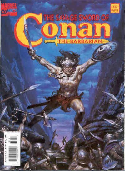The Savage Sword of Conan #232 Comic