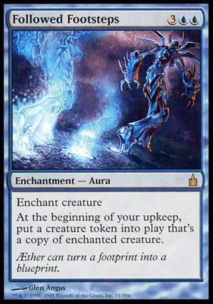 Magic: The Gathering – Followed Footsteps (Orme Seguite) – RARA – Ravnica: City Of Guilds - 3