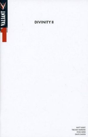 Divinity II #1 (Cover C Blank Cover)