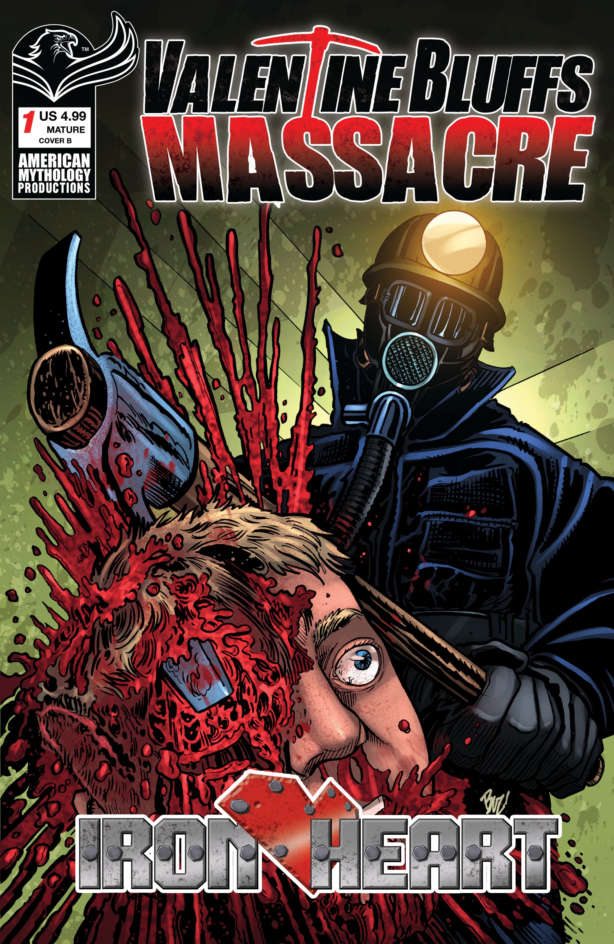 Valentine Bluffs Massacre Iron Heart #1 (Cvr B Buz Hasson Variant) Comic
