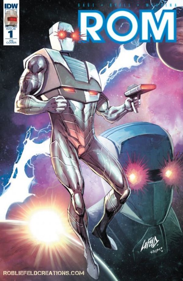 ROM #1 (Liefeld Variant Cover)