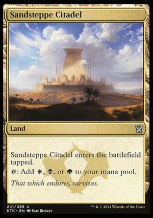 Sandsteppe Citadel (Khans of Tarkir)