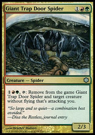 Giant Trap Door Spider (Coldsnap Theme Decks) Trading Card