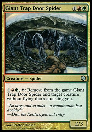 Giant Trap Door Spider (Coldsnap Theme Decks)