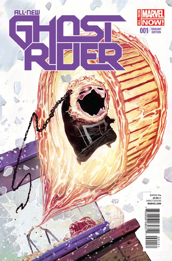 All New Ghost Rider #1 (Del Mundo Animal Var)
