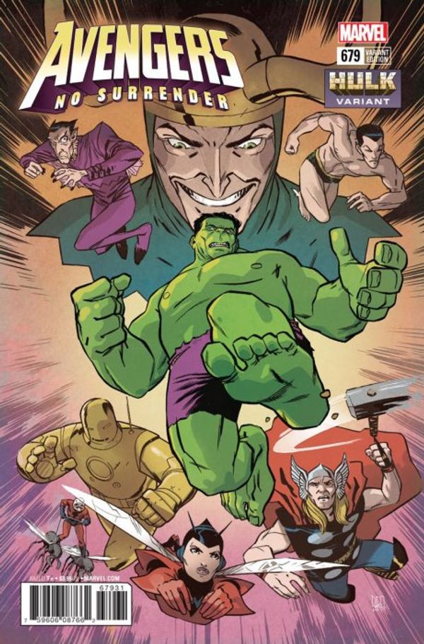 Avengers #679 (Perez Hulk Variant Leg)