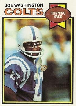 Joe Washington 1979 Topps #150 Sports Card