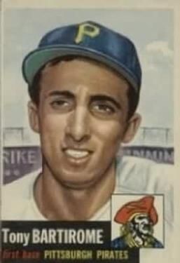 Tony Bartirome 1953 Topps #71 Sports Card
