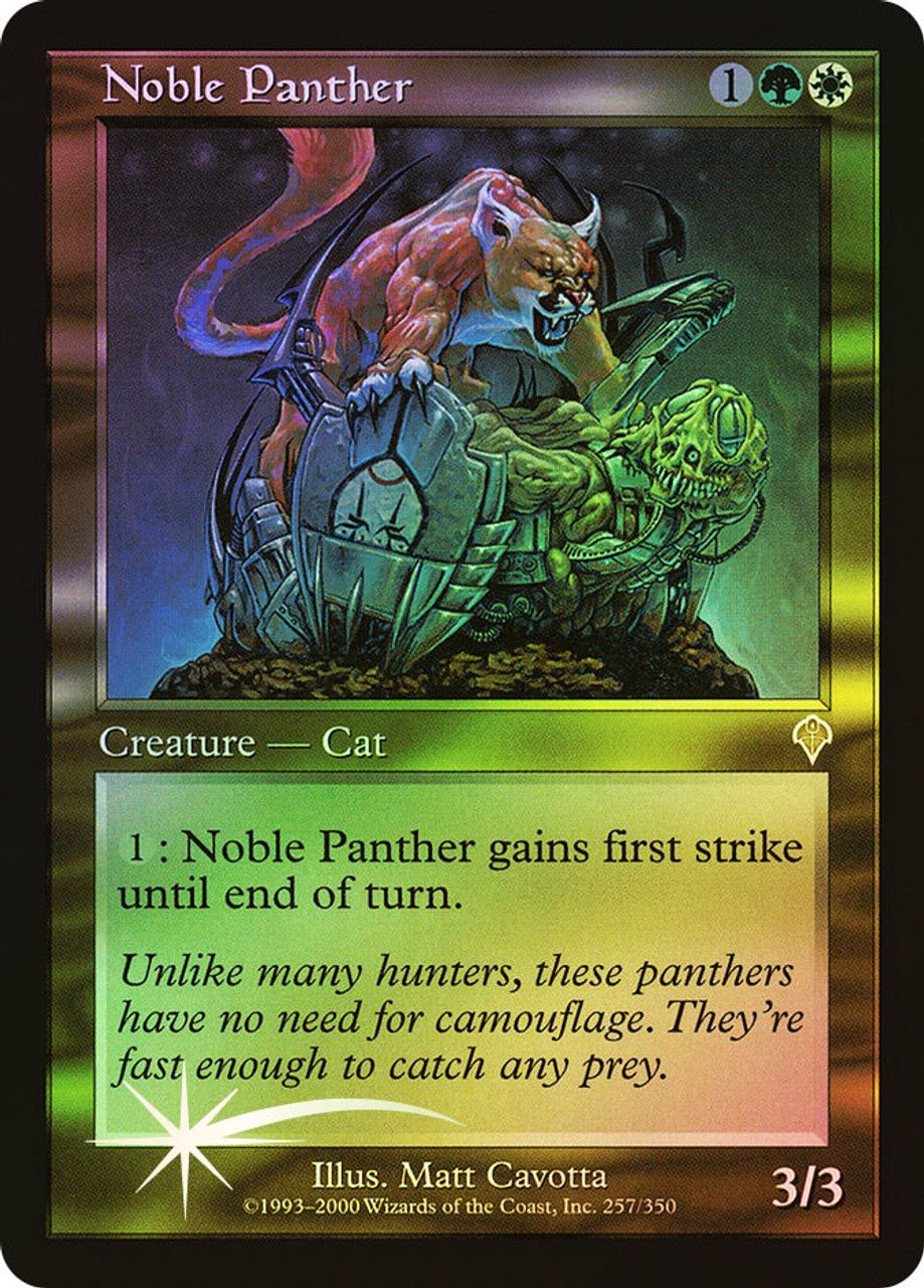 Noble Panther (Invasion - Foil) Trading Card