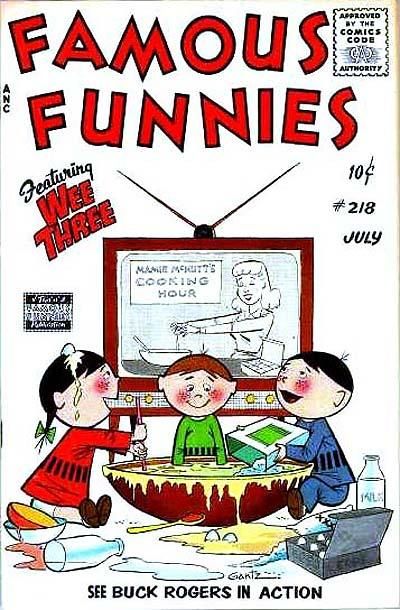 Famous Funnies #218 Comic