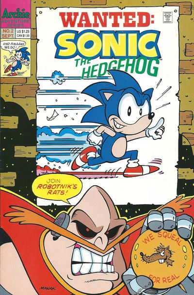 Sonic the Hedgehog #2 Comic