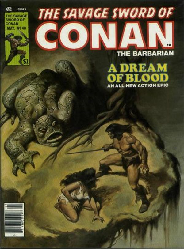 The Savage Sword of Conan #40