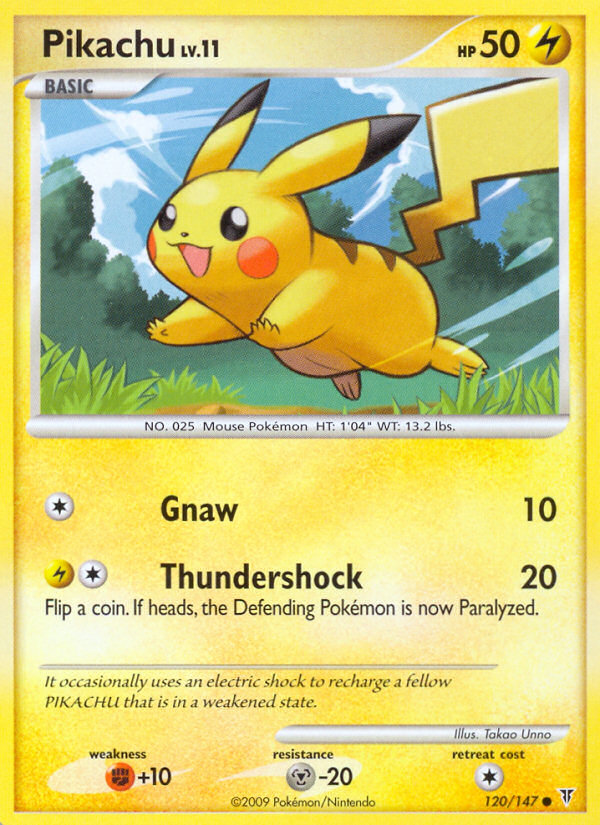 Pikachu (120/147) - Supreme Victors Pokémon Card