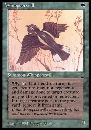 Whippoorwill (The Dark) Trading Card