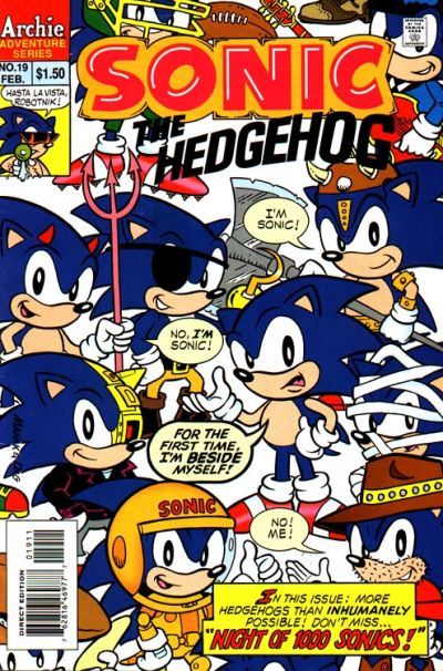 Sonic the Hedgehog #19 Comic